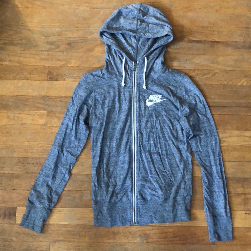 Nike lightweight zip up size small